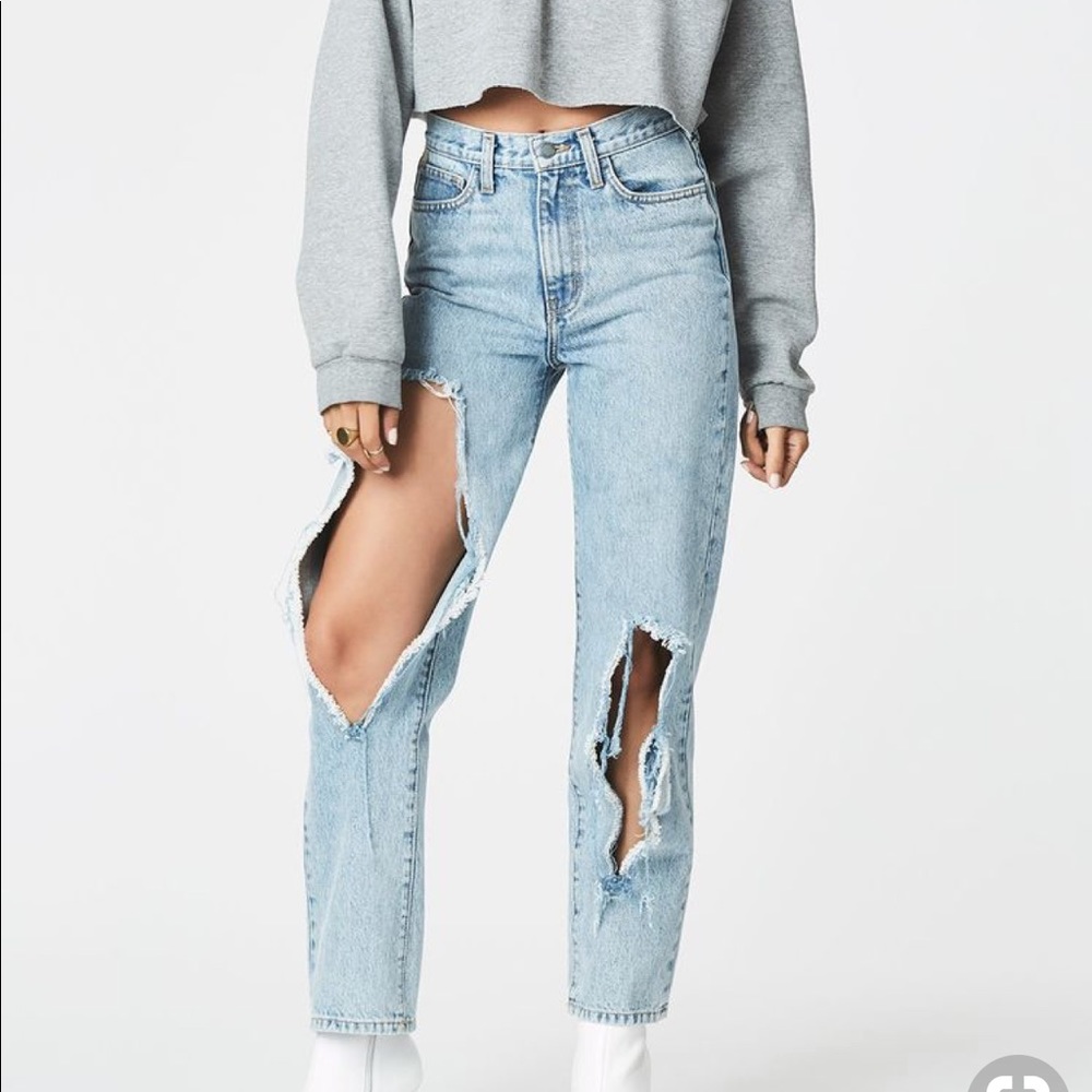 CARMAR KENAI URSULA SLASHED LEG JEAN